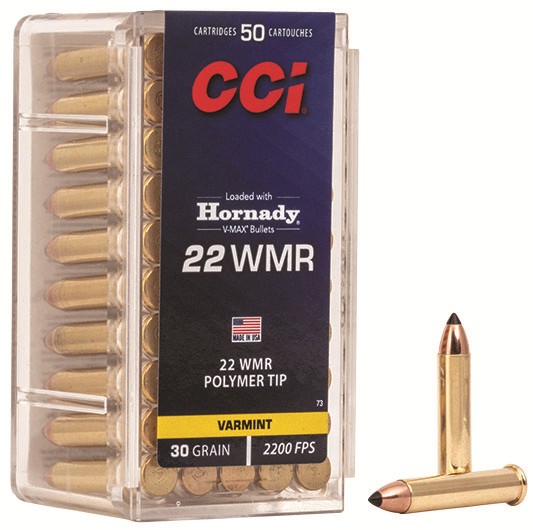 CCI 0073 WMR22 30 VMAX 50 - Win Repeating Arms Promotion